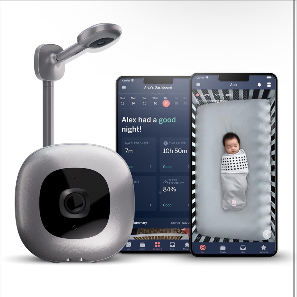 Nanit Pro Smart Baby Monitor & Wall Mount